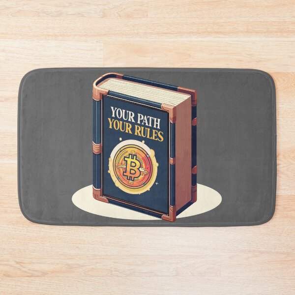 Item preview, Your way - your rules, Bitcoin the book for free spirits designed and sold by CryptoFunMerch.