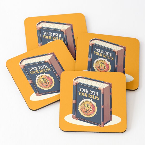 Item preview, Your way - your rules, Bitcoin the book for free spirits designed and sold by CryptoFunMerch.