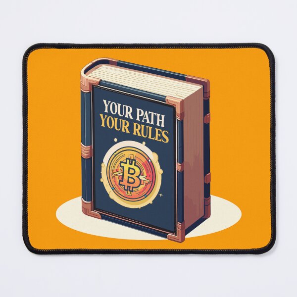 Item preview, Your way - your rules, Bitcoin the book for free spirits designed and sold by CryptoFunMerch.