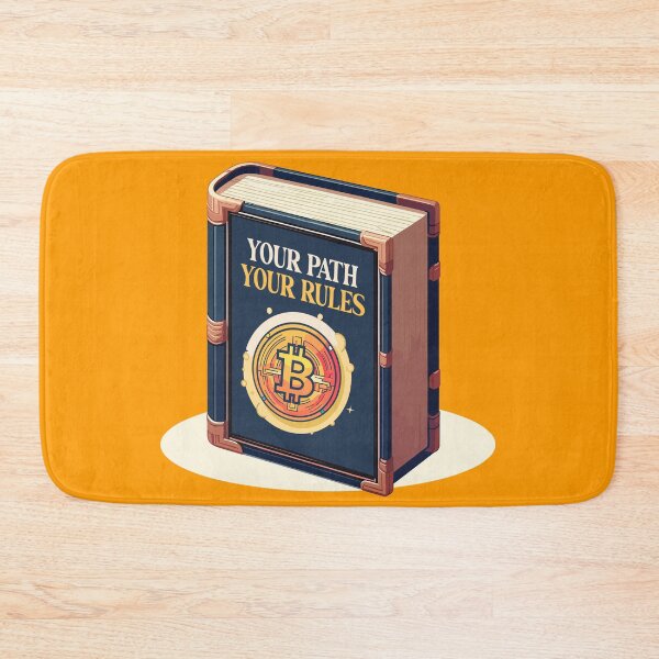 Item preview, Your way - your rules, Bitcoin the book for free spirits designed and sold by CryptoFunMerch.