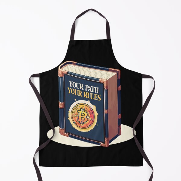 Item preview, Your way - your rules, Bitcoin the book for free spirits designed and sold by CryptoFunMerch.