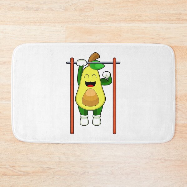 Item preview, Avocado Bodybuilder Pull ups Bodybuilding designed and sold by Snabdesign84.