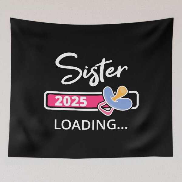 Item preview, Sister 2025 Loading I - Promoted To Big Sister designed and sold by Lemon Pepper.