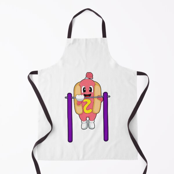 Item preview, Hot dog Bodybuilder Pull ups Bodybuilding designed and sold by Snabdesign84.