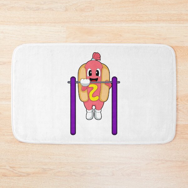 Item preview, Hot dog Bodybuilder Pull ups Bodybuilding designed and sold by Snabdesign84.