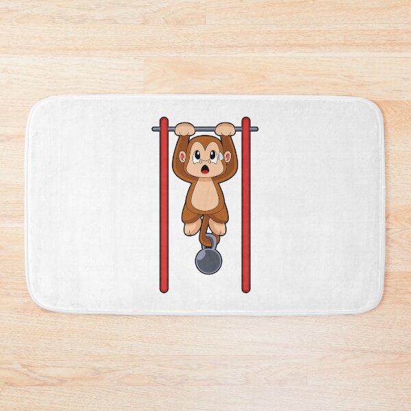 Item preview, Monkey Bodybuilder Pull ups Bodybuilding designed and sold by Snabdesign84.