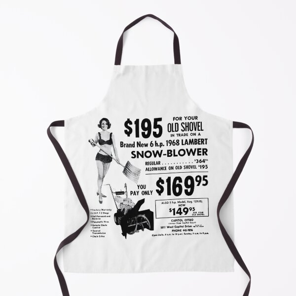 Item preview, 1968 SNOW BLOWER ADVERT designed and sold by ThrowbackAds.