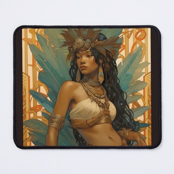 Item preview, Amerindian Princess Art Nouveau designed and sold by Tirsot.