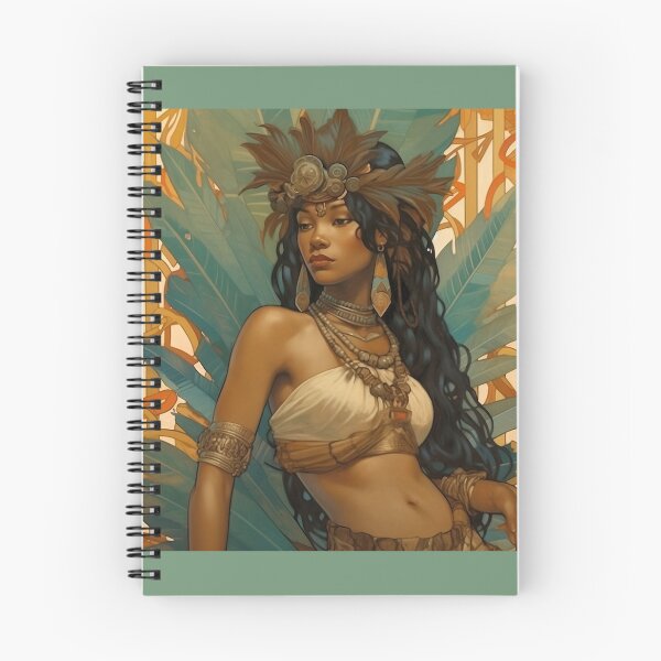 Item preview, Amerindian Princess Art Nouveau designed and sold by Tirsot.