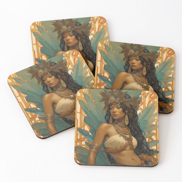 Item preview, Amerindian Princess Art Nouveau designed and sold by Tirsot.