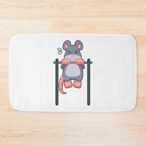 Item preview, Mouse Bodybuilder Pull ups Bodybuilding designed and sold by Snabdesign84.