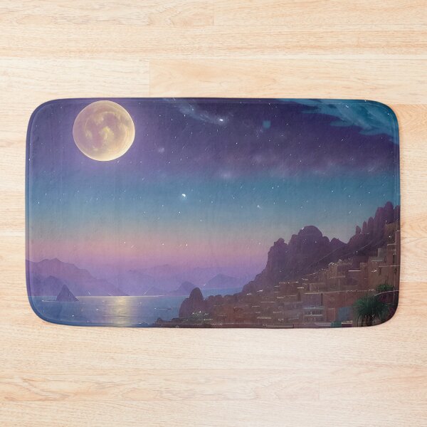 Item preview, Shore of the seaside city  designed and sold by inspirebyou.