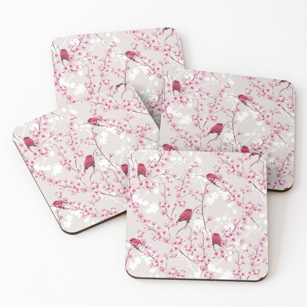 Item preview, Birds and Cherry Blossoms designed and sold by Letitgo.guru Swag.