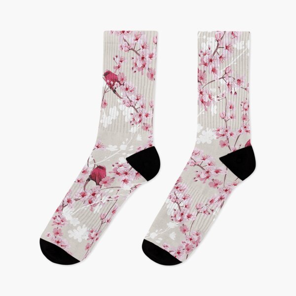 Item preview, Birds and Cherry Blossoms designed and sold by Letitgo.guru Swag.