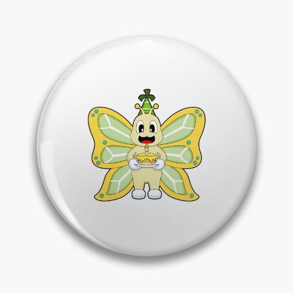Item preview, Butterfly Birthday Cake Candle designed and sold by Snabdesign84.