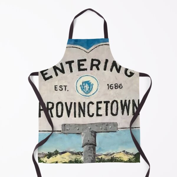 Item preview, Entering Provincetown Water Color Roadsign designed and sold by WigOutlet.