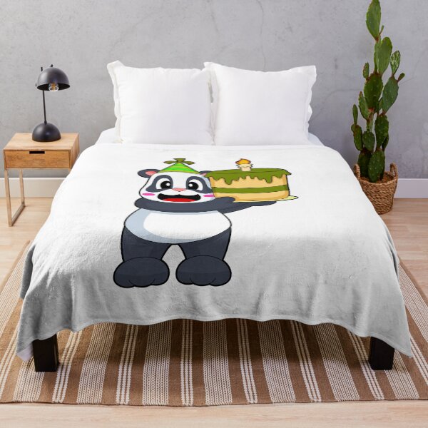 Item preview, Panda Birthday Cake Candle designed and sold by Snabdesign84.