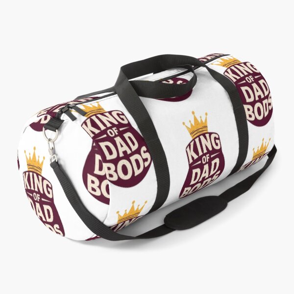 Item preview, Father's Day Special: King of Dad Bods Crown Belly Silhouette Design designed and sold by HahaHandlesHub.