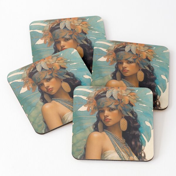 Item preview, Amerindian Princess Art Nouveau designed and sold by Tirsot.