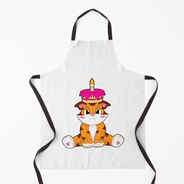Item preview, Tiger Birthday Cake Candle designed and sold by Snabdesign84.