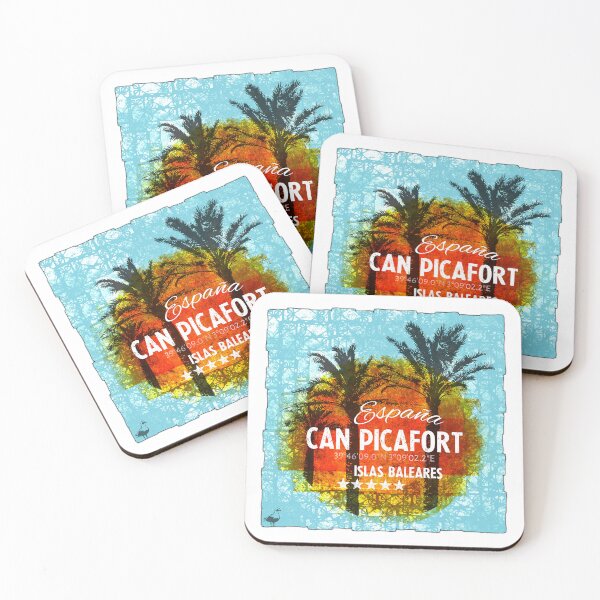 Item preview, Mallorca Balearic Islands - Can Picafort Palms designed and sold by Periartwork.