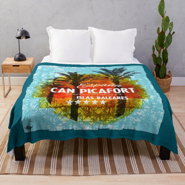 Item preview, Mallorca Balearic Islands - Can Picafort Palms designed and sold by Periartwork.