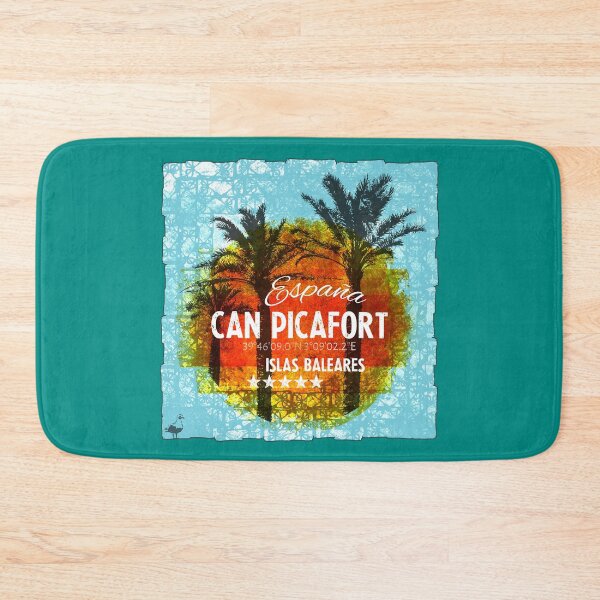 Item preview, Mallorca Balearic Islands - Can Picafort Palms designed and sold by Periartwork.