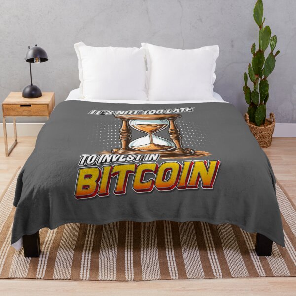 Item preview, Hourglass - it's not too late to invest in Bitcoin designed and sold by CryptoFunMerch.