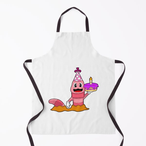 Item preview, Worm Birthday Cake Candle designed and sold by Snabdesign84.