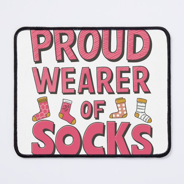 Item preview, Father's Day Special: Quirky Proud Wearer of Socks Design Art designed and sold by HahaHandlesHub.
