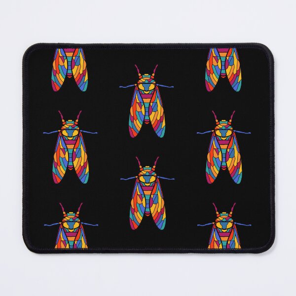 Item preview, Cicada - Colorful Cicada Retro Color Cicadas designed and sold by BatShirtsCrazy.