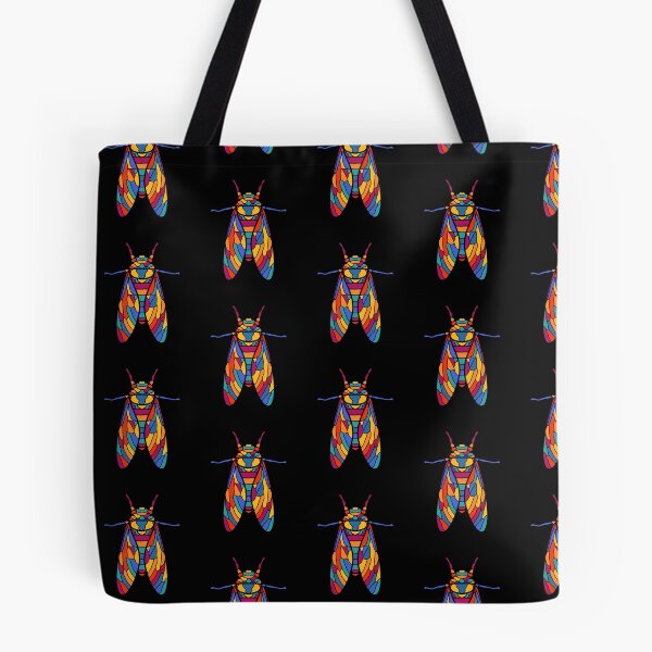Item preview, Cicada - Colorful Cicada Retro Color Cicadas designed and sold by BatShirtsCrazy.