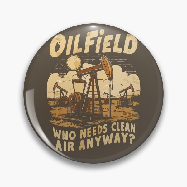 Item preview, Oilfield Paradox: Black Gold vs. Clean Air designed and sold by SplashTastic.