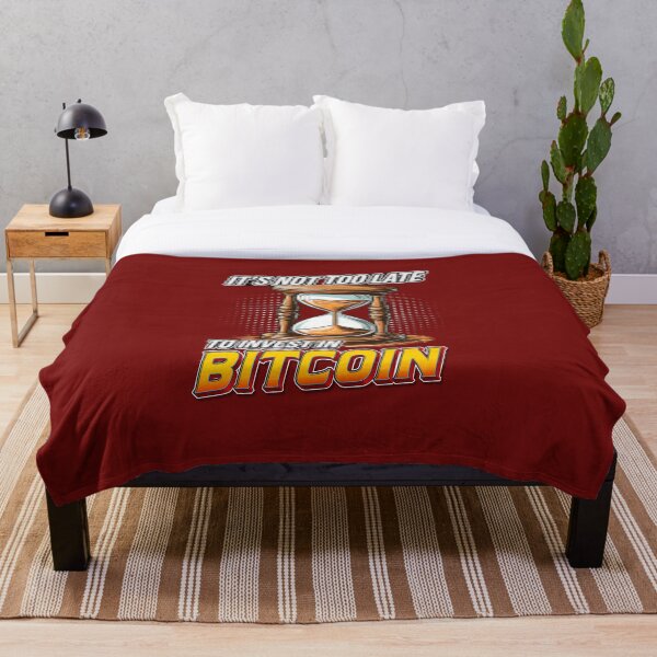 Item preview, Hourglass - it's not too late to invest in Bitcoin designed and sold by CryptoFunMerch.