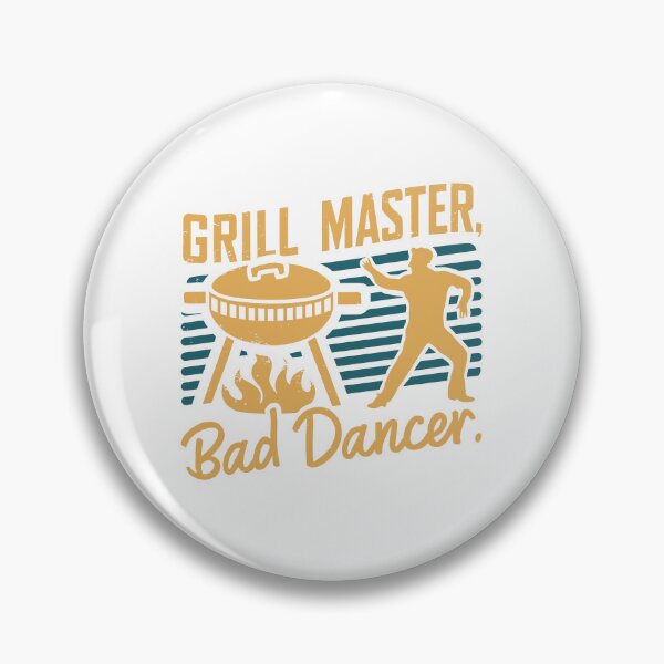 Item preview, Father's Day Special: Grill Master, Bad Dancer Retro Design designed and sold by HahaHandlesHub.