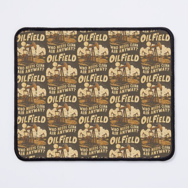 Item preview, Oilfield Paradox: Black Gold vs. Clean Air designed and sold by SplashTastic.