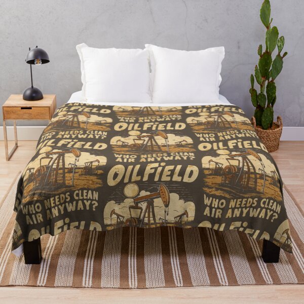 Item preview, Oilfield Paradox: Black Gold vs. Clean Air designed and sold by SplashTastic.