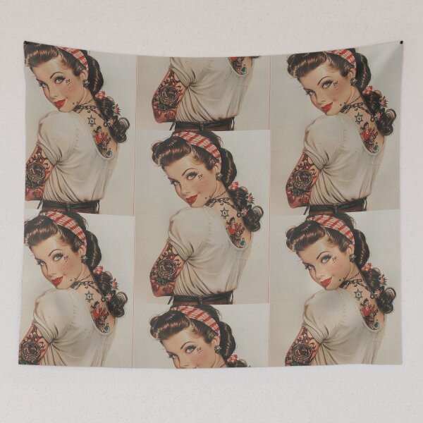 Item preview, Retro Vintage Beauty designed and sold by MendaciousMina.