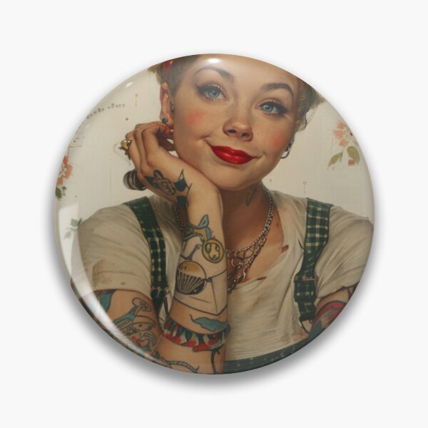 Artikelvorschau, Retro Vintage Beauty entworfen und verkauft von MendaciousMina.