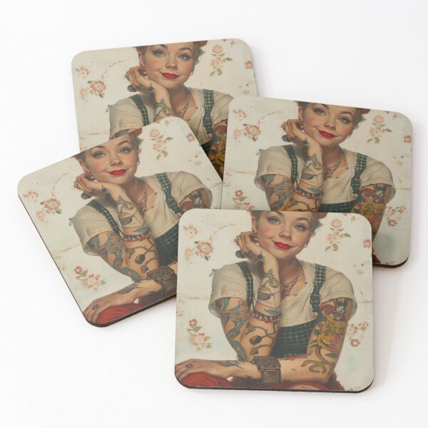 Item preview, Retro Vintage Beauty designed and sold by MendaciousMina.