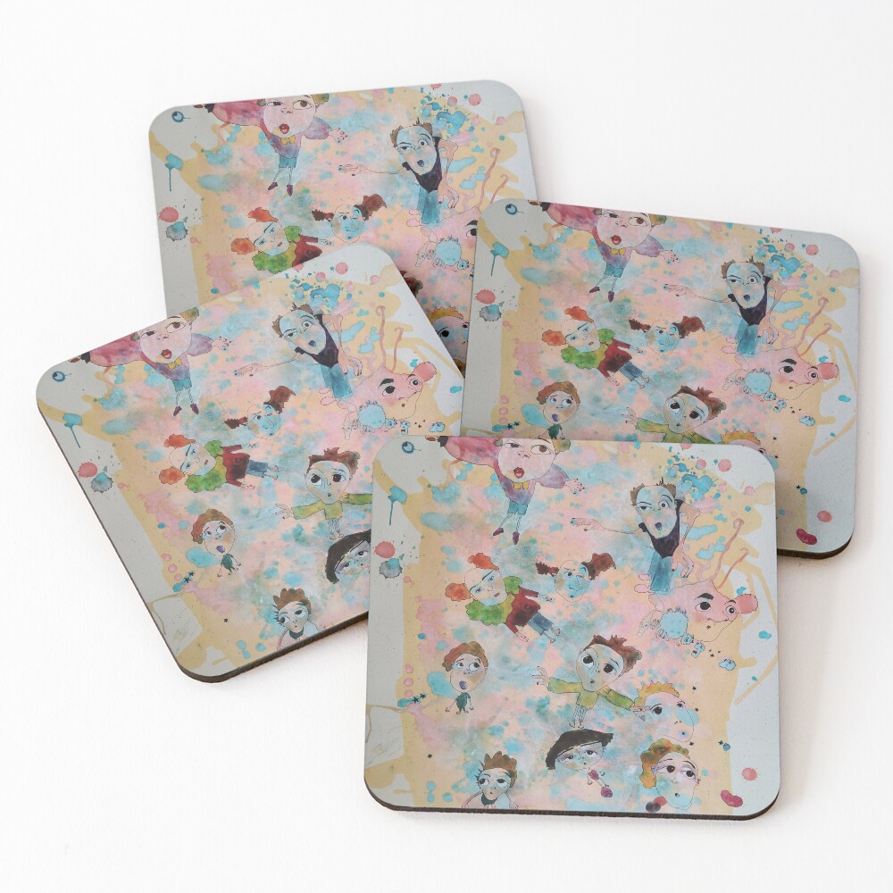 Item preview, Coasters (Set of 4) designed and sold by Rorschach68.