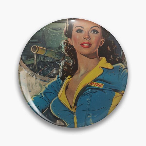 Item preview, Retro Vintage Beauty designed and sold by MendaciousMina.
