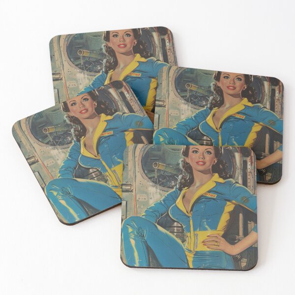 Item preview, Retro Vintage Beauty designed and sold by MendaciousMina.