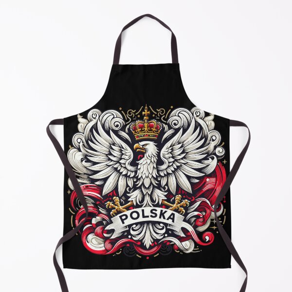 Item preview, Poland Polska Polish coat of arms eagle flag gift designed and sold by Pineapple-Tree.