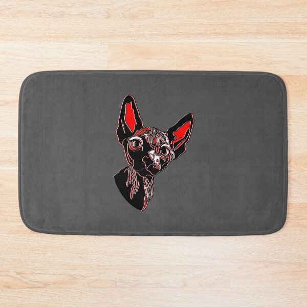 Item preview, Head Sphynx Cat Feline Breed Canadian Hairless Pet  designed and sold by 4rpixs.
