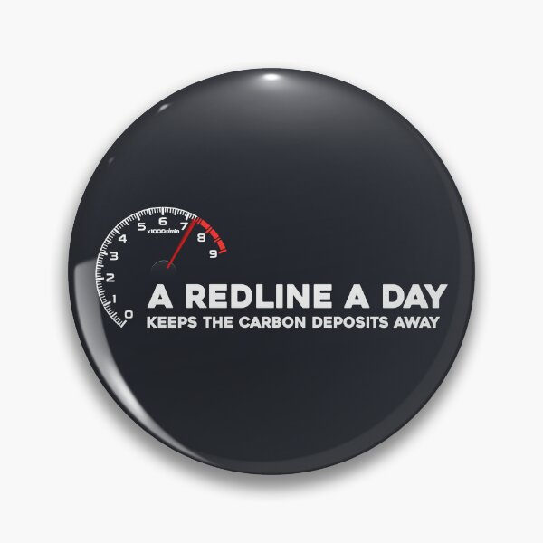 Item preview, A Redline a Day Keeps the Carbon Deposits Away designed and sold by ApexFibers.