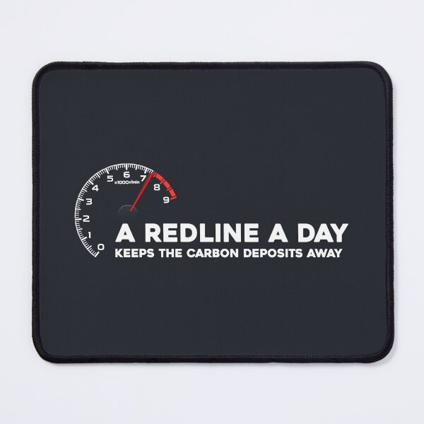 Item preview, A Redline a Day Keeps the Carbon Deposits Away designed and sold by ApexFibers.