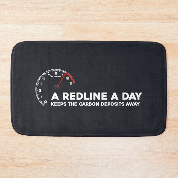 Item preview, A Redline a Day Keeps the Carbon Deposits Away designed and sold by ApexFibers.
