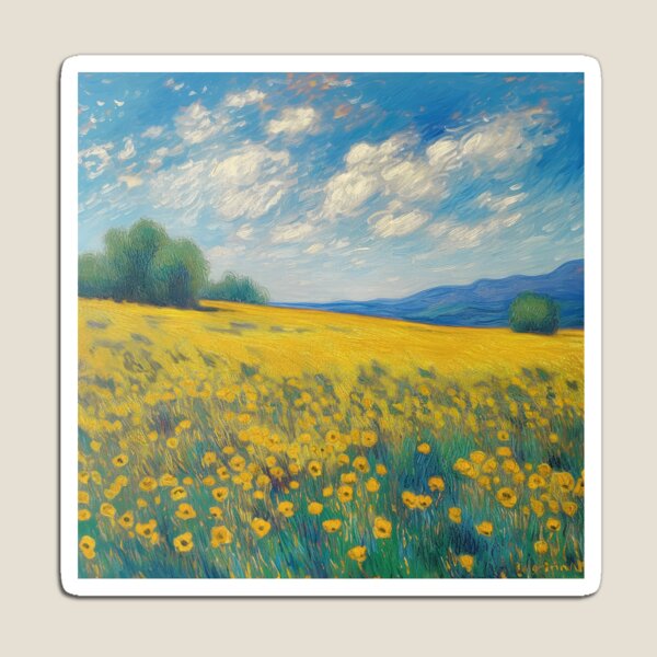 Artikelvorschau, Sonnenblumen Landschaft entworfen und verkauft von Felipe Hora.