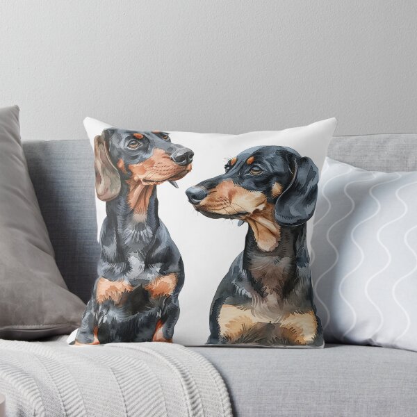 Item preview, Dachshund Nose Nudging: Cute Illustrations for Dog Lovers designed and sold by Mr-whiteBG.
